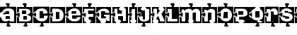 Download PiecesBW Regular Font Lowercase Preview