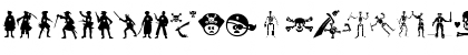 Download PiratesThree Regular Font Lowercase Preview