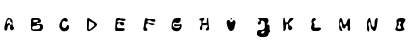 Download Pismak Regular Font Lowercase Preview