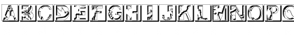 Download PixCapsShadow Regular Font Lowercase Preview