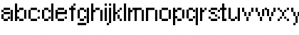 Download Pixel Arial 11 Regular Font Lowercase Preview