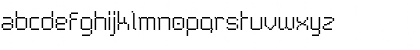 Download PixetlCondensed Regular Font Lowercase Preview
