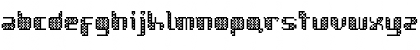 Download PixetlHard Regular Font Lowercase Preview