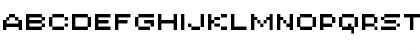 Download PIXgothic_7 Regular Font Lowercase Preview