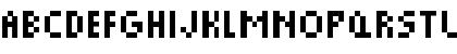 Download Pixie Five Regular Font Lowercase Preview
