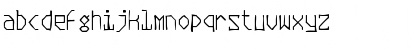 Download Plasmatic Gaunt Regular Font Lowercase Preview