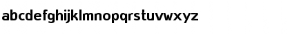 Download Plastizid97 Regular Font Lowercase Preview