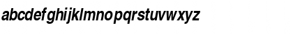 Download ContextExtraCondSSK BoldItalic Font Lowercase Preview