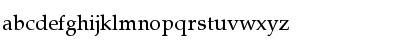Download Plinius Regular Font Lowercase Preview