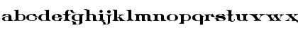 Download Plowright Demo Regular Font Lowercase Preview