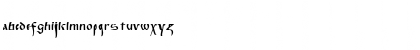 Download PoluUstav Regular Font Lowercase Preview