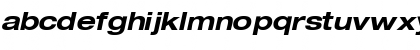 Download ContextRepriseExpandedSSK BoldItalic Font Lowercase Preview