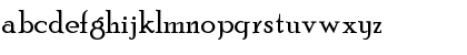 Download PoorRichard Regular Font Lowercase Preview