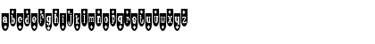 Download Populuxe Deemonds Font Lowercase Preview