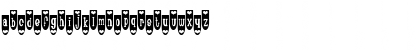 Download Populuxe Heart On Regular Font Lowercase Preview