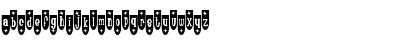 Download Populuxe Trink Font Lowercase Preview