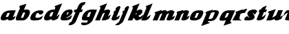 Download Posers Regular Font Lowercase Preview