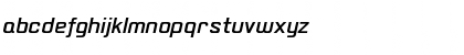 Download PositecItalic Regular Font Lowercase Preview