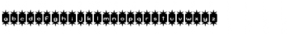 Download Positive Nhilism Regular Font Lowercase Preview