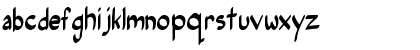 Download Post Human Regular Font Lowercase Preview