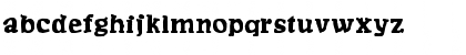 Download Postertypes Regular Font Lowercase Preview