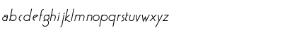 Download PoufSSK Italic Font Lowercase Preview