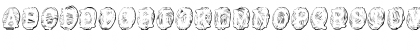 Download Powderfinger Ghost Regular Font Lowercase Preview