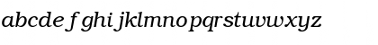 Download PP-Bookman Normal-Italic Font Lowercase Preview