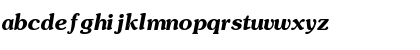 Download PP-Souvenir Semi Bold-Italic Font Lowercase Preview