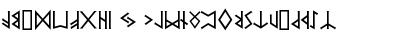 Download PR Runes 2 Font Lowercase Preview