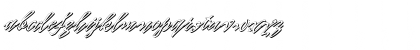 Download PR8 Shadow Cat Regular Font Lowercase Preview
