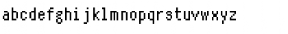 Download PragmataFlash11 Regular Font Lowercase Preview