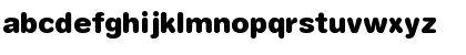 Download ContextRoundedBlackSSK Regular Font Lowercase Preview
