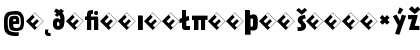 Download PraterSansTwo-BoldExp Bold Font Lowercase Preview