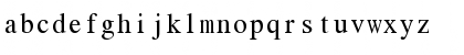 Download Pravda Fixed Pitch Regular Font Lowercase Preview