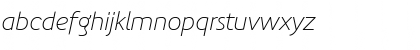 Download PreciousSansLightItalic Regular Font Lowercase Preview