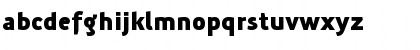 Download PreciousSansUltraBlack Regular Font Lowercase Preview