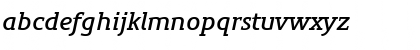 Download PreciousSerifDemiBoldItalic Regular Font Lowercase Preview