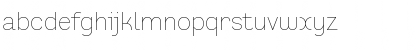Download PrefaceThin Regular Font Lowercase Preview