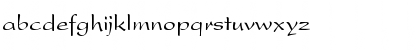 Download PresentScript Regular Font Lowercase Preview