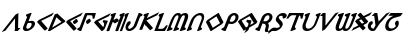 Download Presley Press ExtraBold Ital ExtraBold Ital Font Lowercase Preview