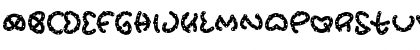 Download PretzSalted Regular Font Lowercase Preview