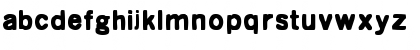 Download prima grosa Regular Font Lowercase Preview