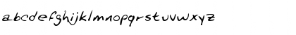Download PrincesHand Regular Font Lowercase Preview