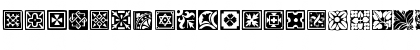 Download PrintersOrnamentsTwo Regular Font Lowercase Preview