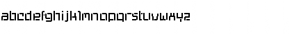 Download progenisis Regular Font Lowercase Preview