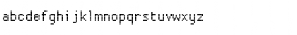 Download ProggyCleanTT Regular Font Lowercase Preview