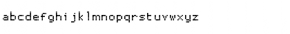 Download ProggySmallTT Regular Font Lowercase Preview