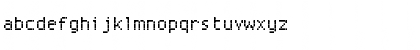 Download ProggySquareTTSZ Regular Font Lowercase Preview