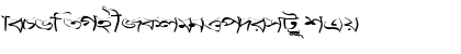 Download Progoty Warp Regular Font Lowercase Preview